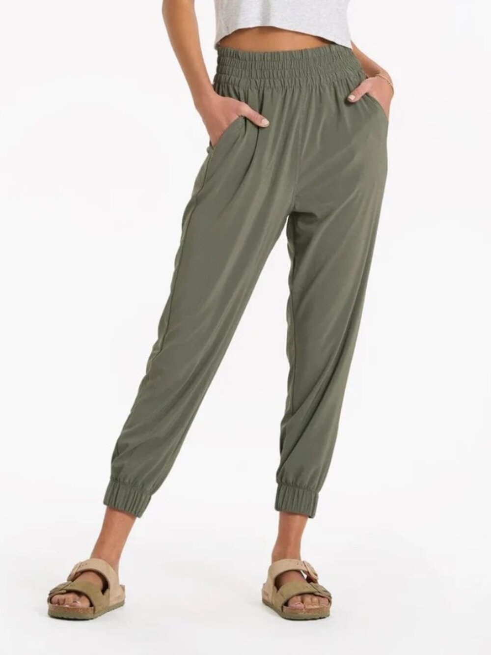 Vuori Villa Jogger – Green – Size XS - Picture 4 of 9